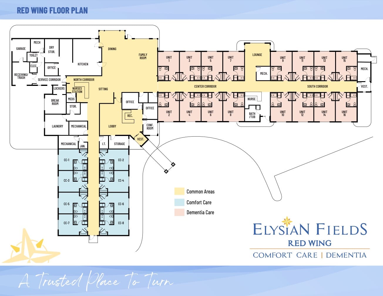 Elysian Fields Of Red Wing Campus Map